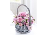 Capture Her - 12 Stems In Basket
